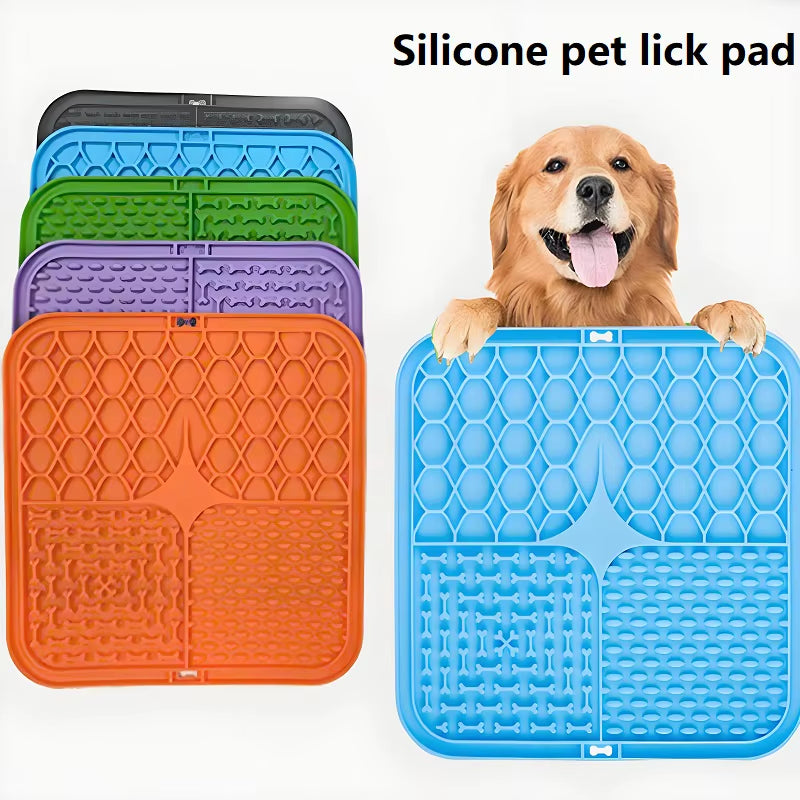 Innovative Dog Licking Mat - Slow Feeder for Engaging Playtime and Mealtime