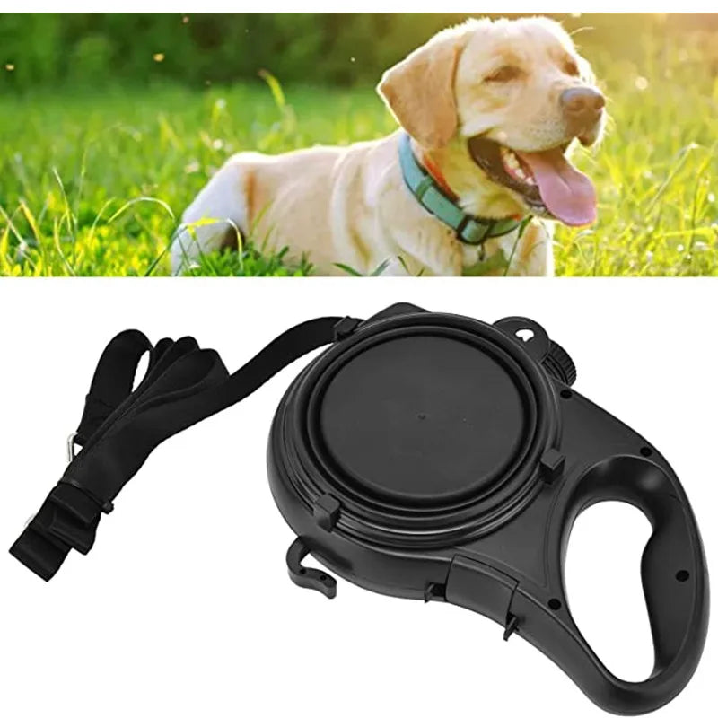 Discover the Ultimate 4-in-1 Dog Leash: Stay Hydrated and Clean on Every Adventure!