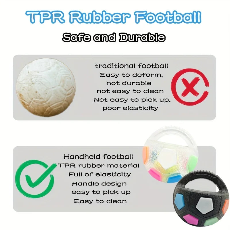 Interactive Soccer Ball Pet Toy - Durable and Fun Fetch Companion for Your Dog!