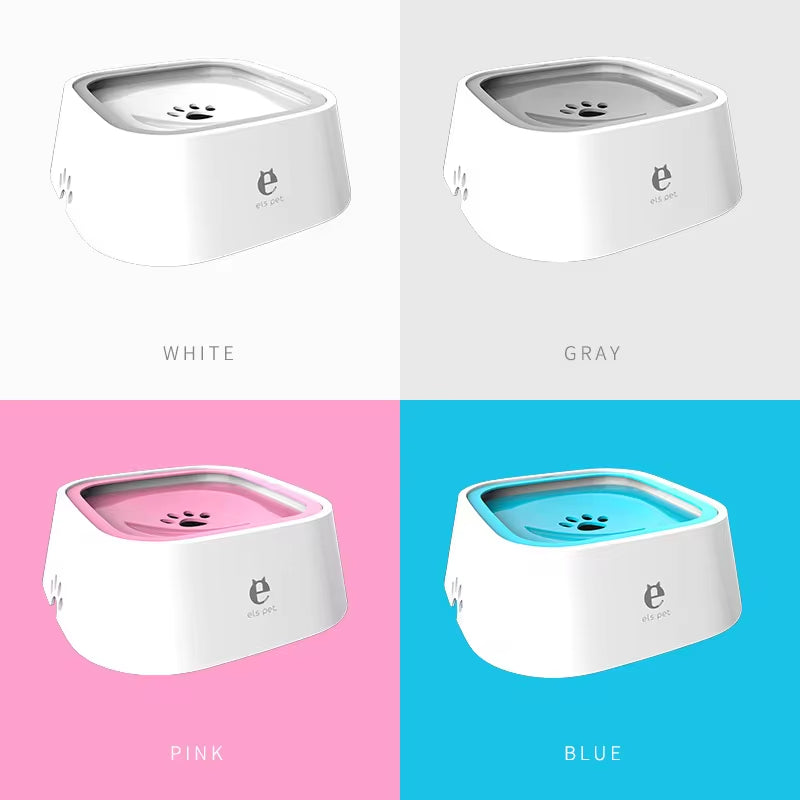 Revolutionary Floating Dog and Cat Bowl: Splash-Free Water Dispenser for Happy Pets