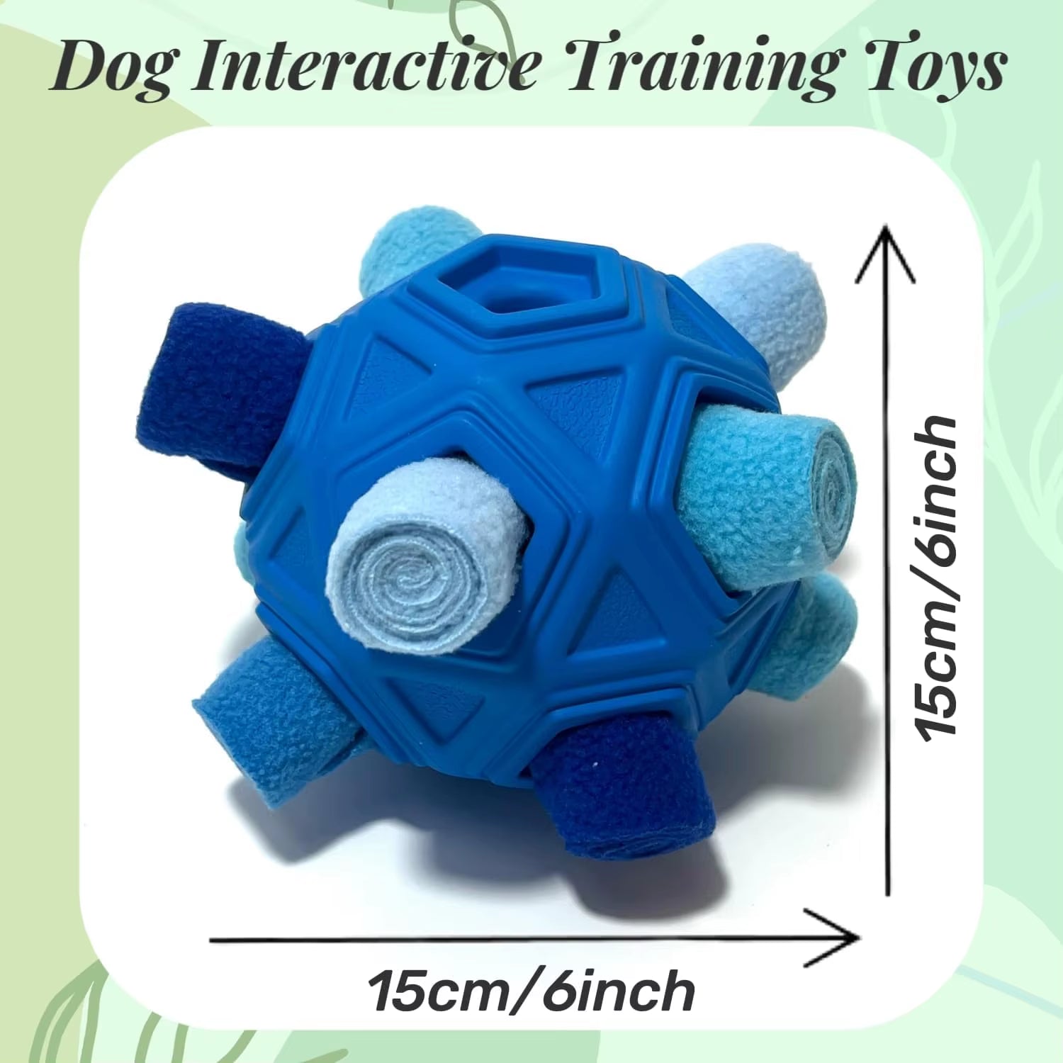 Unbreakable Snuffle Ball for Dogs - The Ultimate Interactive Treat Dispenser for Playful Puppies and Dogs!