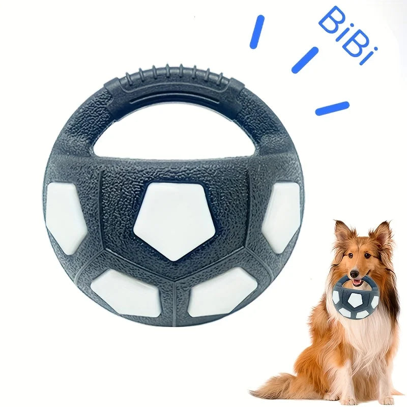 Interactive Soccer Ball Pet Toy - Durable and Fun Fetch Companion for Your Dog!