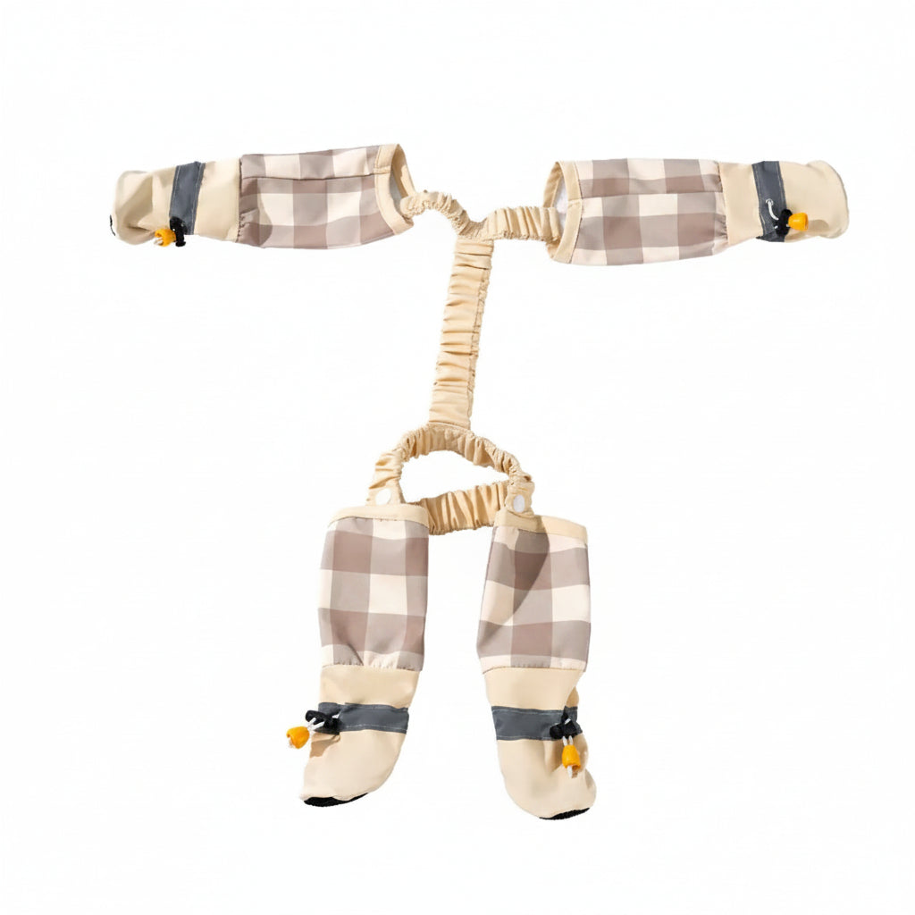 Ultimate Adjustable Reflective Dog Leggings - Waterproof & Dust-Proof Full Leg Protection