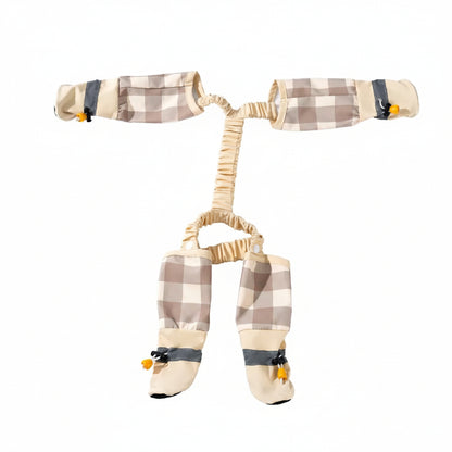 Ultimate Adjustable Reflective Dog Leggings - Waterproof & Dust-Proof Full Leg Protection