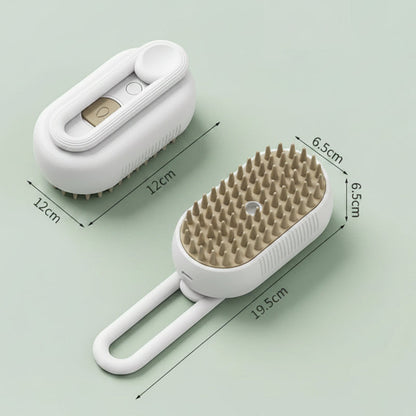 Pet Electric Spray Comb for Dogs - Hair Removal, Anti-Flying, and Massage Brush in One!