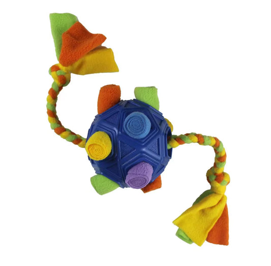 Unbreakable Snuffle Ball for Dogs - The Ultimate Interactive Treat Dispenser!