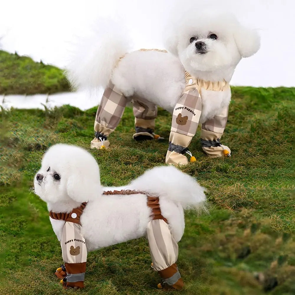 Ultimate Adjustable Reflective Dog Leggings - Waterproof & Dust-Proof Full Leg Protection