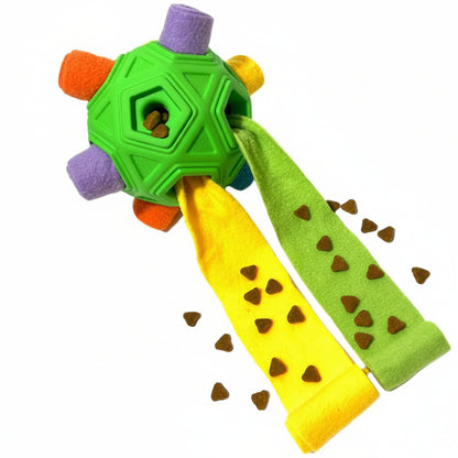 Unbreakable Snuffle Ball for Dogs - The Ultimate Interactive Treat Dispenser!