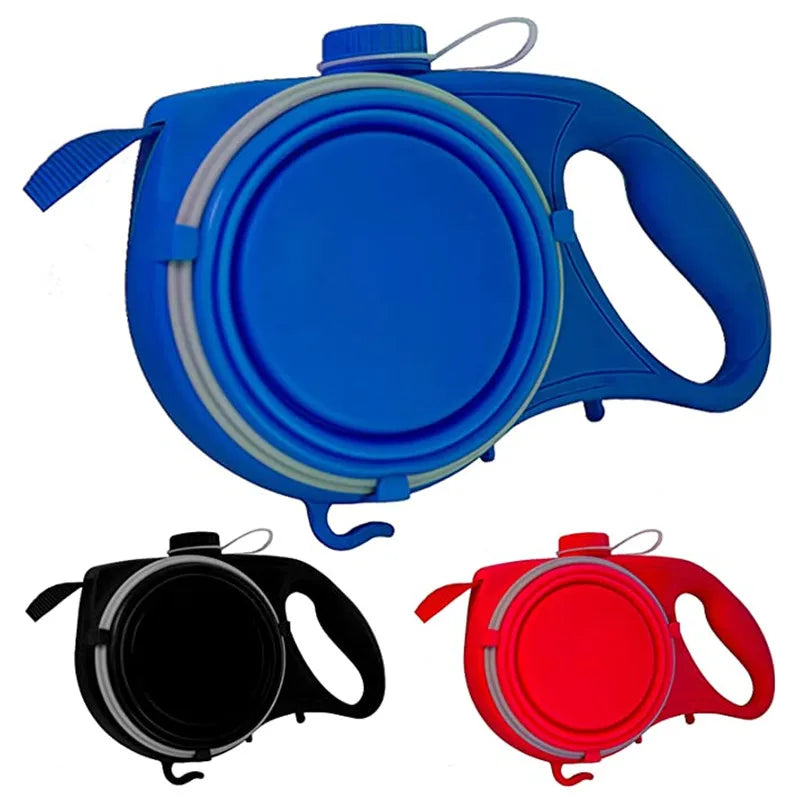 Discover the Ultimate 4-in-1 Dog Leash: Stay Hydrated and Clean on Every Adventure!