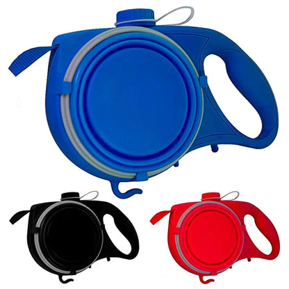 Discover the Ultimate 4-in-1 Dog Leash: Stay Hydrated and Clean on Every Adventure!