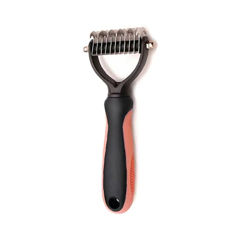 Ultimate Professional Pet Deshedding Brush - Efficient Dog & Cat Hair Remover for a Tangle-Free Grooming Experience