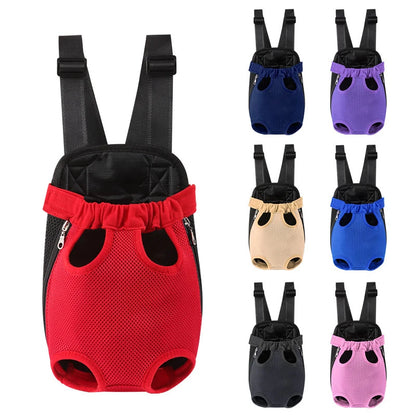 Versatile Adjustable Dog Carrier Backpack - Perfect for Outdoor Adventures with Your Pet!