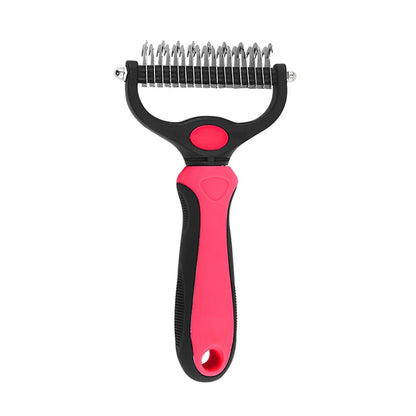 Ultimate Professional Pet Deshedding Brush - Efficient Dog & Cat Hair Remover for a Tangle-Free Grooming Experience