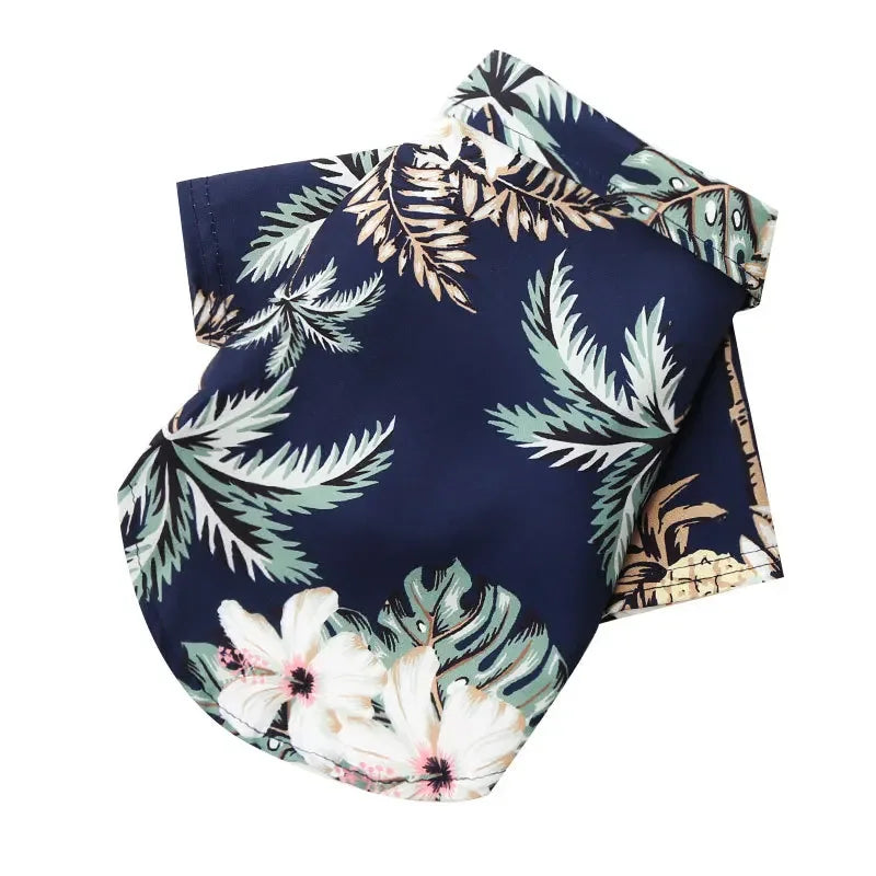 Stylish Hawaiian Pet Shirt for Small Dogs - Perfect Summer Attire for Pugs, French Bulldogs, and More!