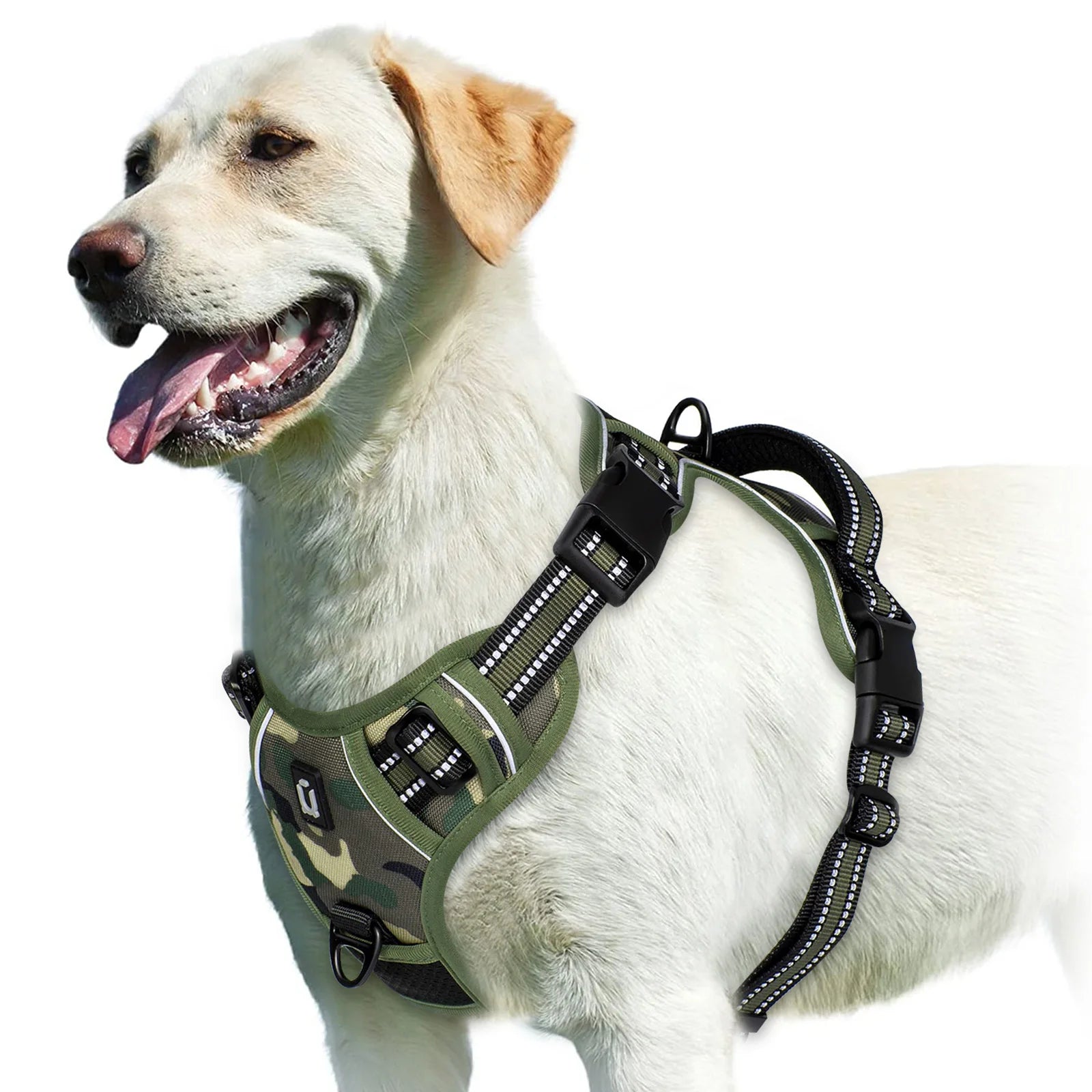 Ultimate No Pull Dog Harness - Adjustable Soft Padded Vest with Easy Control Handle for Maximum Comfort and Safety