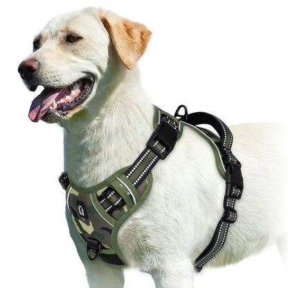 Ultimate No Pull Dog Harness - Adjustable Soft Padded Vest with Easy Control Handle for Maximum Comfort and Safety