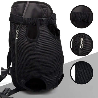 Versatile Adjustable Dog Carrier Backpack - Perfect for Outdoor Adventures with Your Pet!