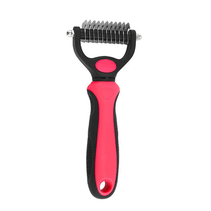 Ultimate Professional Pet Deshedding Brush - Efficient Dog & Cat Hair Remover for a Tangle-Free Grooming Experience