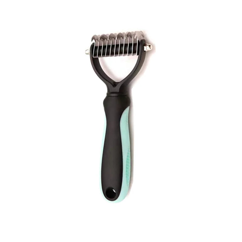 Ultimate Professional Pet Deshedding Brush - Efficient Dog & Cat Hair Remover for a Tangle-Free Grooming Experience
