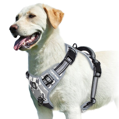 Ultimate No Pull Dog Harness - Adjustable Soft Padded Vest with Easy Control Handle for Maximum Comfort and Safety
