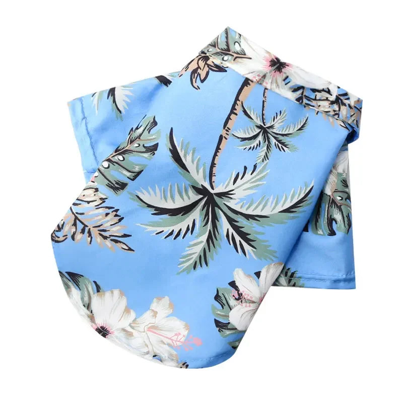 Stylish Hawaiian Pet Shirt for Small Dogs - Perfect Summer Attire for Pugs, French Bulldogs, and More!