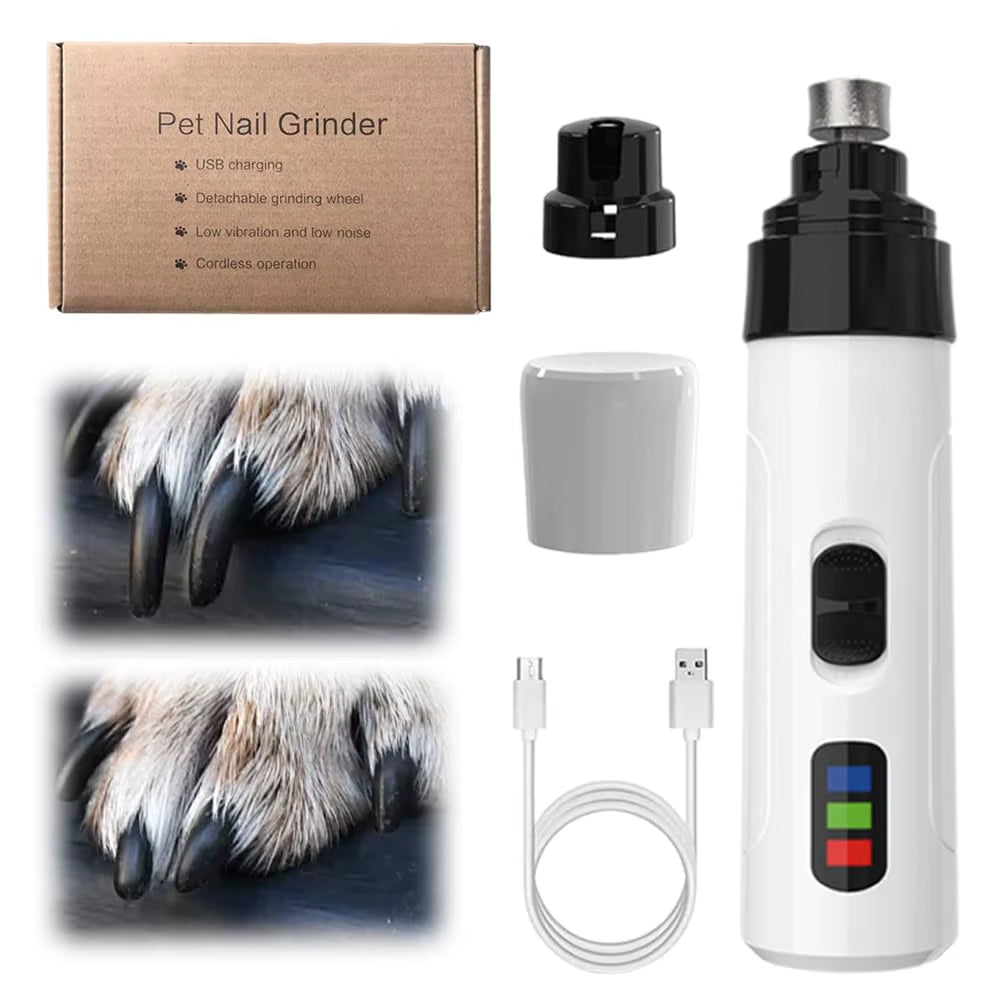 Revolutionize Your Pet's Grooming Routine with the 2024 Silent Grind Pro Electric Dog Nail Trimmer