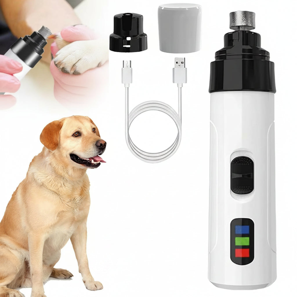 Revolutionize Your Pet's Grooming Routine with the Silent Grind Pro Electric Dog Nail Trimmer