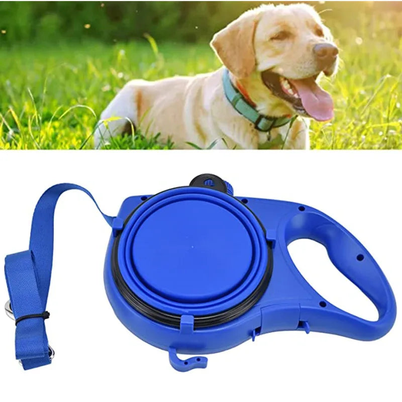 Discover the Ultimate 4-in-1 Dog Leash: Stay Hydrated and Clean on Every Adventure!