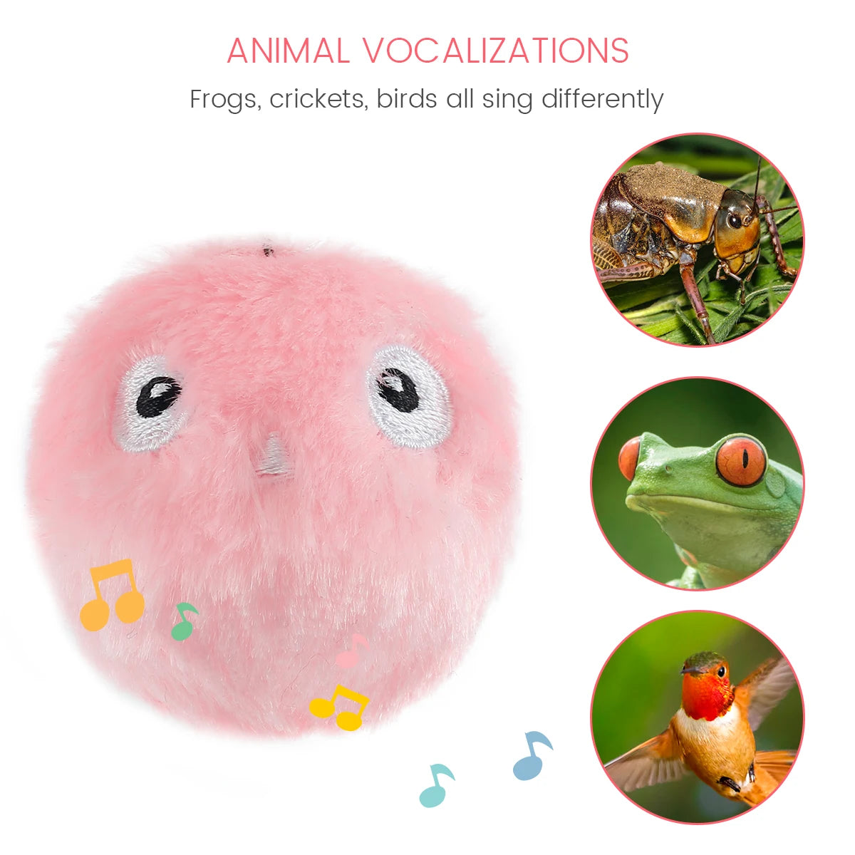 Exciting Interactive Automatic Rolling Cat Toy - Plush Squeaky Balls for Hours of Indoor Fun!