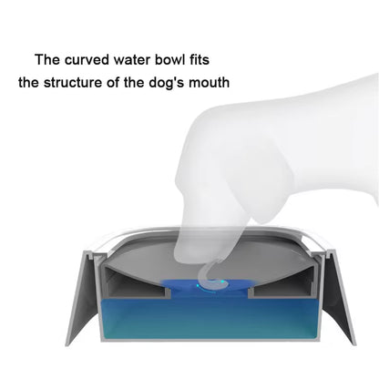 Revolutionary Floating Dog and Cat Bowl: Splash-Free Water Dispenser for Happy Pets