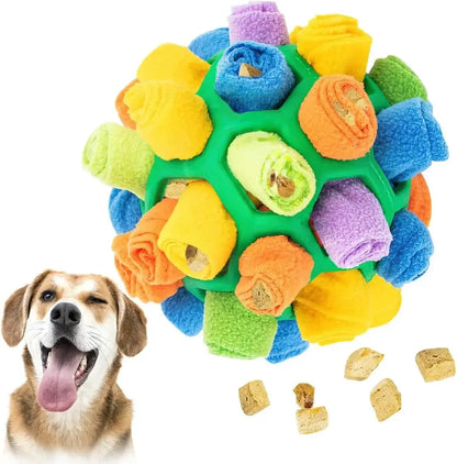 Engage Your Dog's Senses with Our Fun Interactive Snuffle Ball - Perfect for Smell Training and Foraging Adventures!