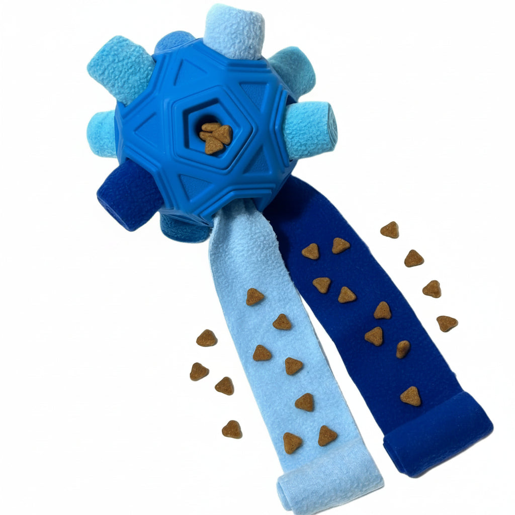 Unbreakable Snuffle Ball for Dogs - The Ultimate Interactive Treat Dispenser!
