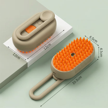 Pet Electric Spray Comb for Dogs - Hair Removal, Anti-Flying, and Massage Brush in One!