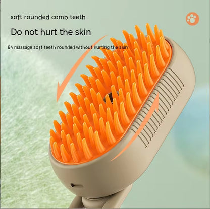 Pet Electric Spray Comb for Dogs - Hair Removal, Anti-Flying, and Massage Brush in One!