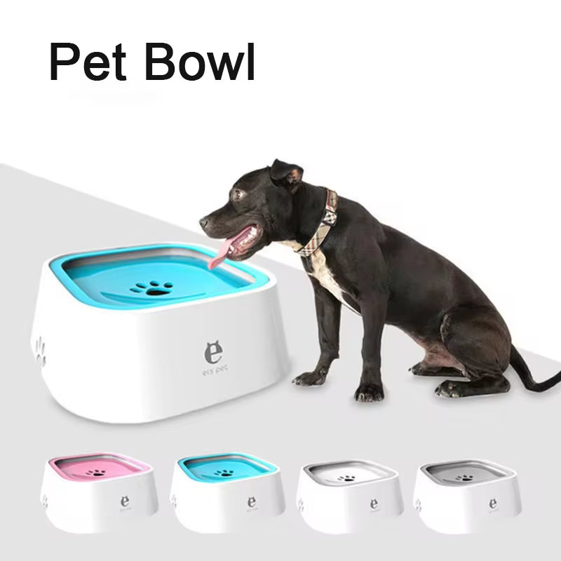 Revolutionary Floating Dog and Cat Bowl: Splash-Free Water Dispenser for Happy Pets