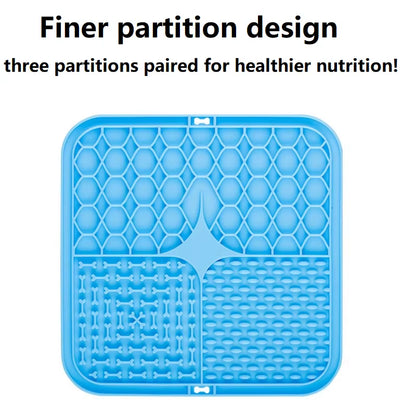 Innovative Dog Licking Mat - Slow Feeder for Engaging Playtime and Mealtime